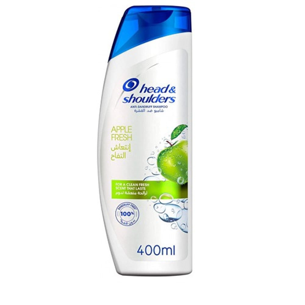 HEAD&SHOULDERS SHAMPOO 400ML APPLE FRESH