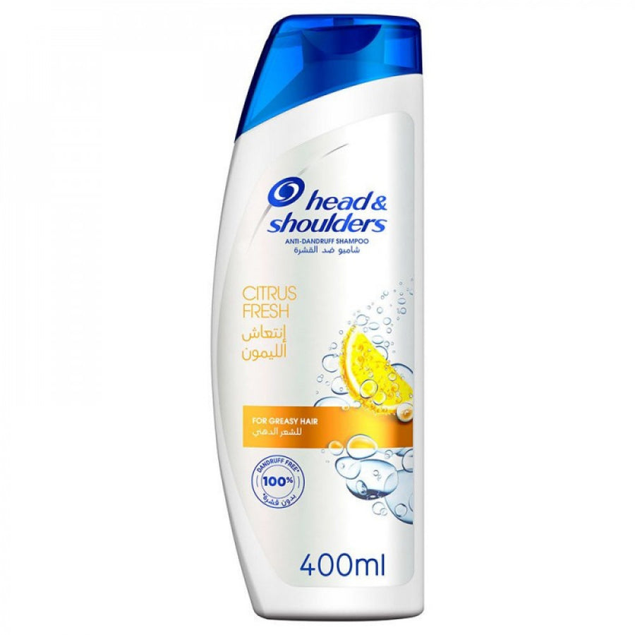 HEAD&SHOULDERS SHAMPOO 400ML CITRUS FRESH