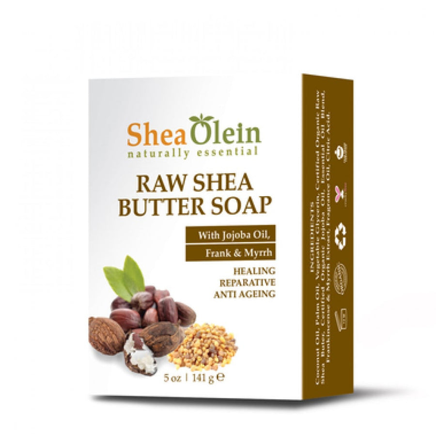 SHEA OLEIN RAW SHEA BUTTER WITH JOJOBA OIL FRANK SOAP 240GM
