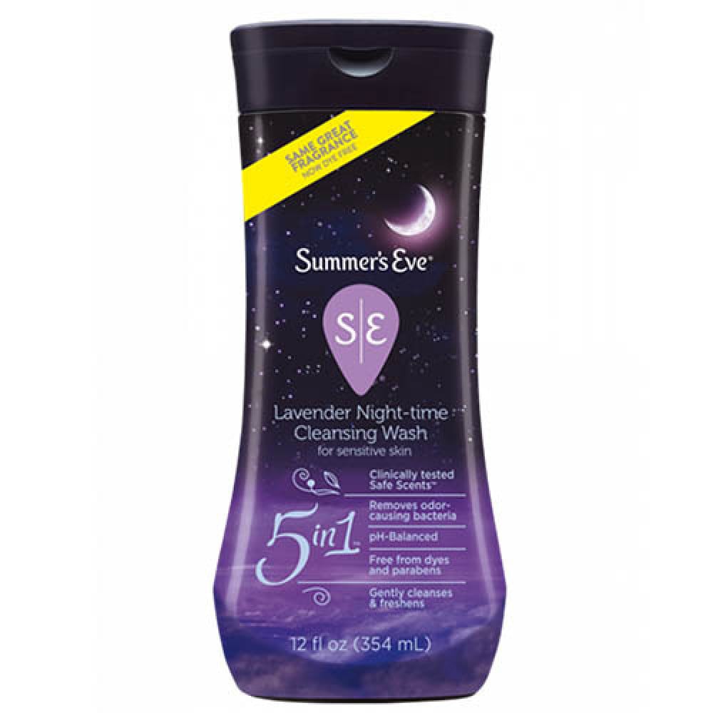 SUMMERS EVE LAVENDER NIGHT TIME CLEANS INTIMATE WASH 354ML