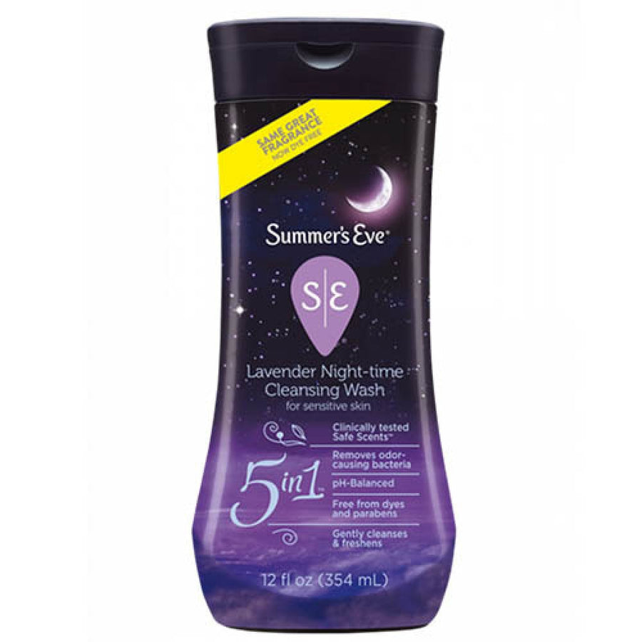 SUMMERS EVE LAVENDER NIGHT TIME CLEANS INTIMATE WASH 354ML