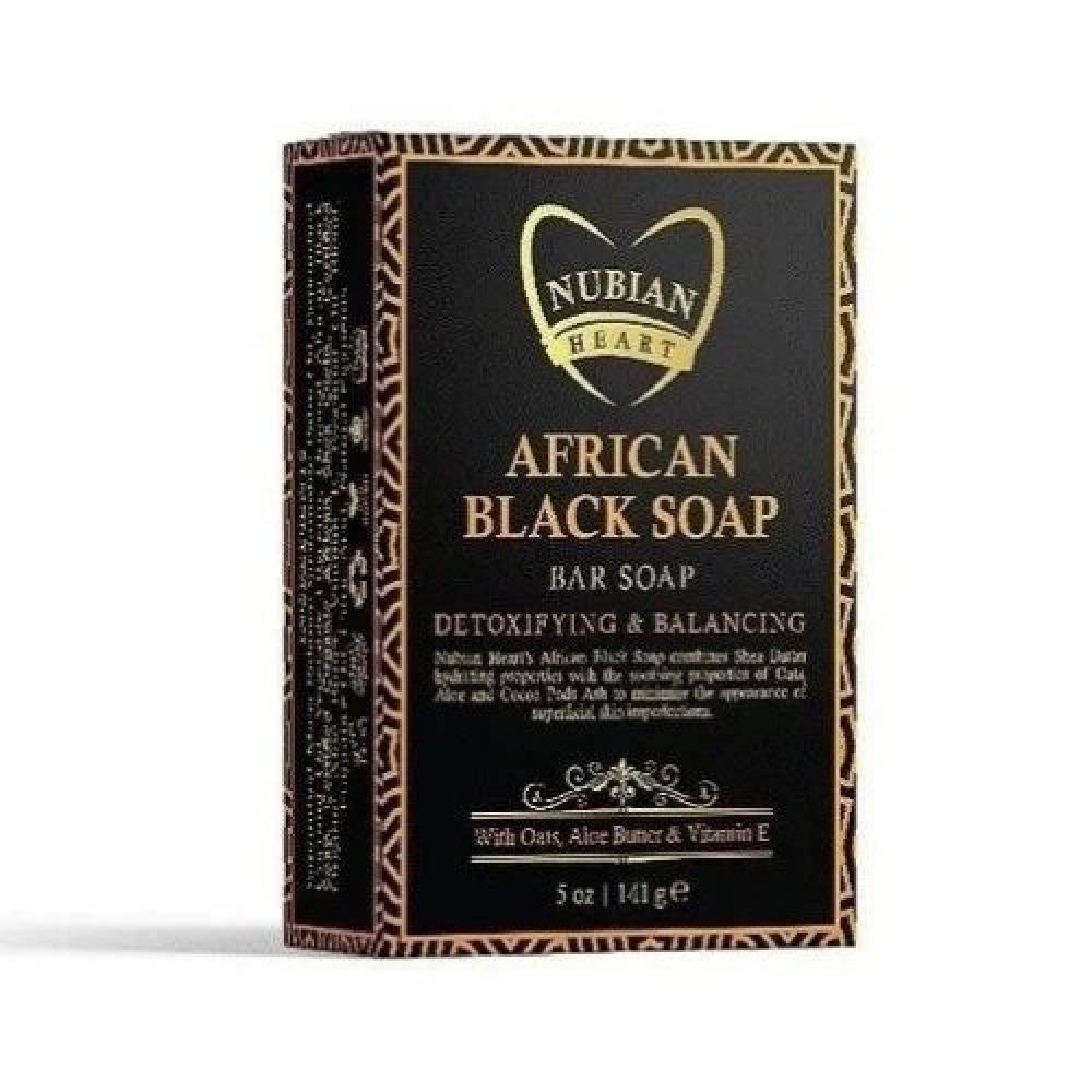 Nubian African Black Bar 141 G Soap 141Gm