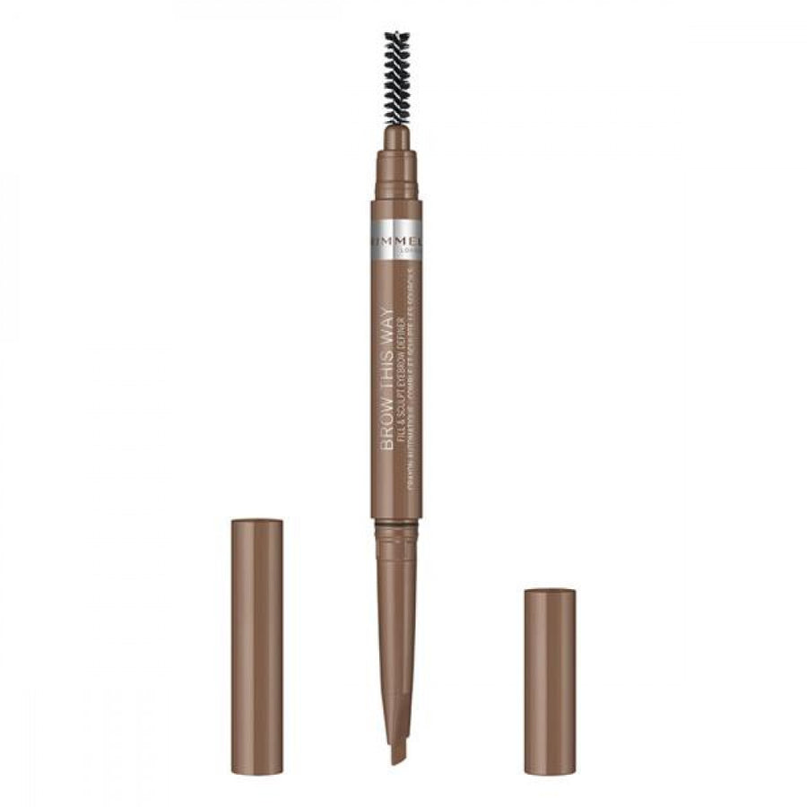 Rimmel Brow This Way 2In1 Filler & Fixer Light
