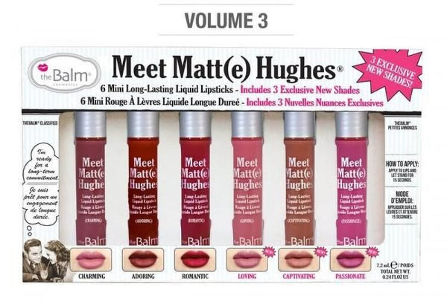 The Balm Meet Matt Hughes Exclusive New 3 Exclusive New Shades 7.2M