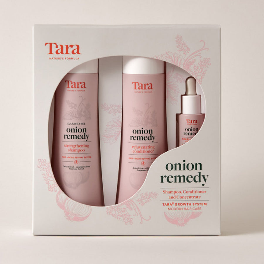 Tara Onion Remedy Shampoo & Conditioner & Concentrate