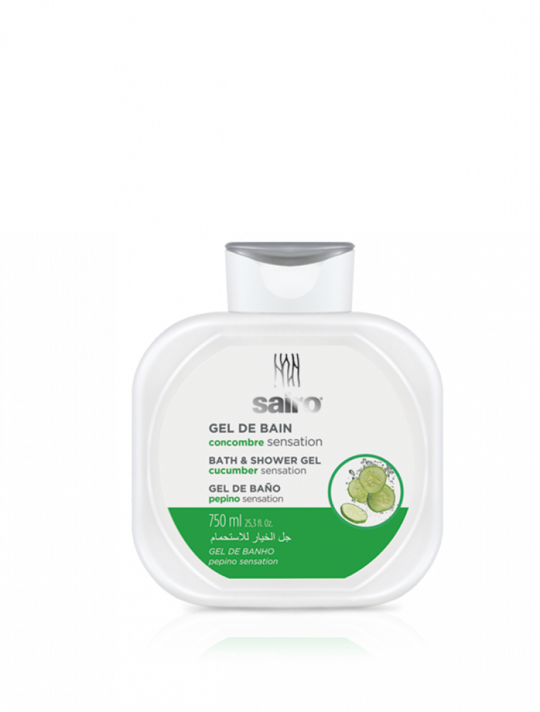 Sairo Cucumber Pepino Body Shower Gel 750Ml