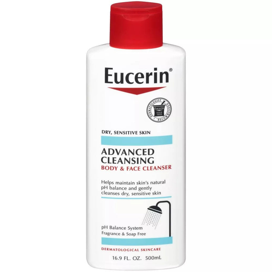 Cleanser 500Ml Eucerin Advanced Body And Face