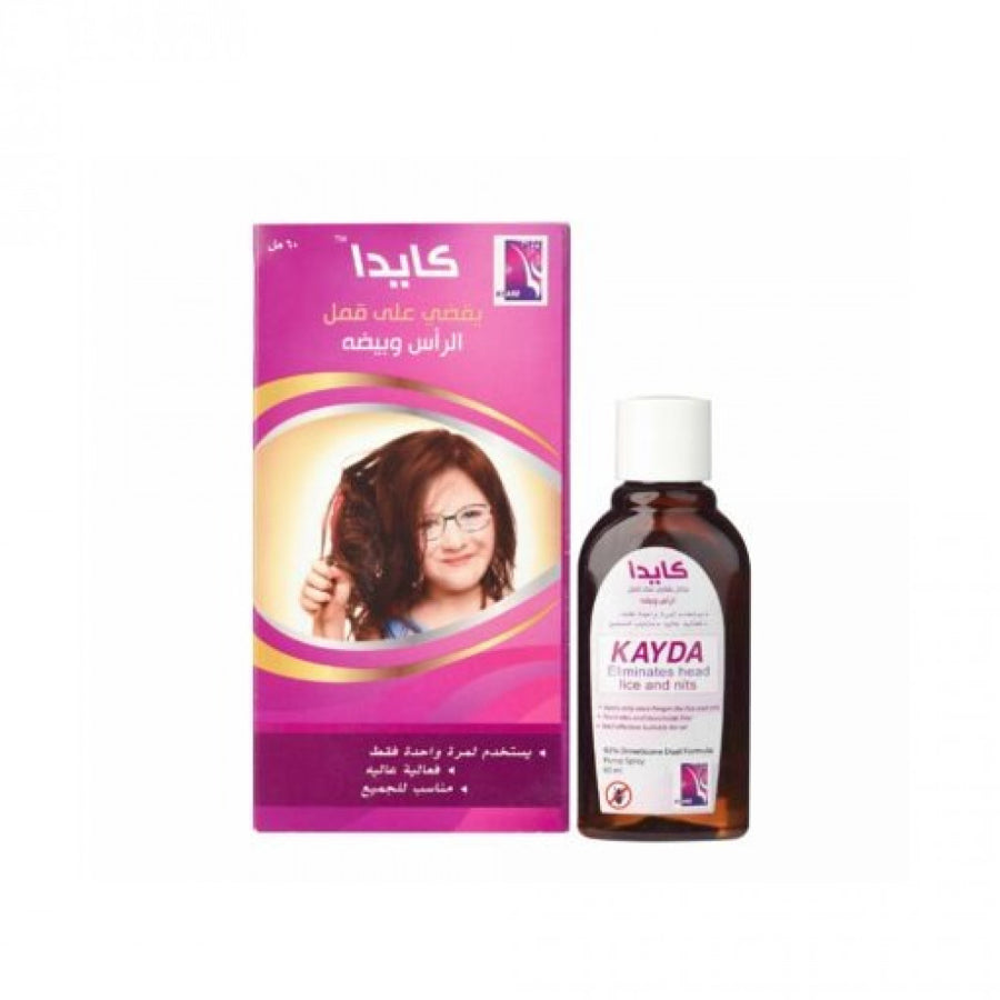 Kayda Eliminates Head Lice And Nits Shampoo 60Ml