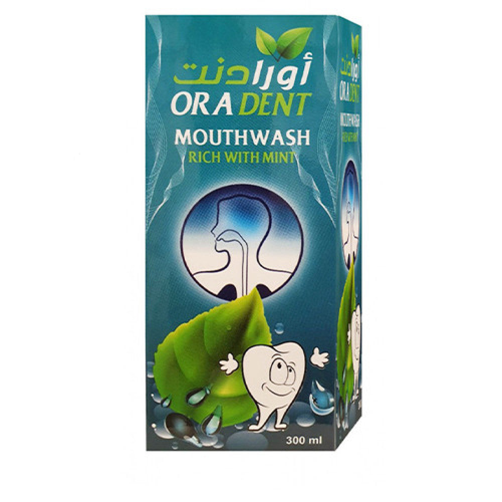 Oradent Rich With Mint Mouth Wash 300Ml