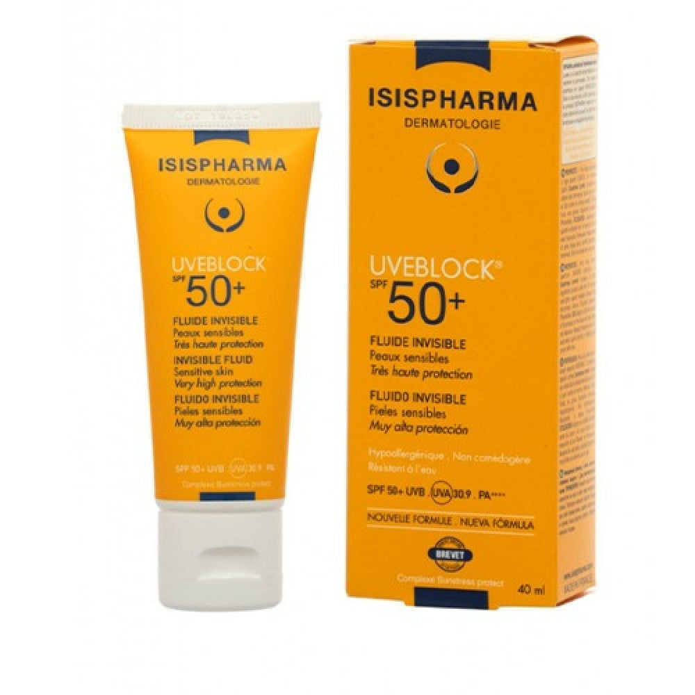 Isis Pharma Uveblock Spf50+ Fluido Con Color Sunscreen 40Ml