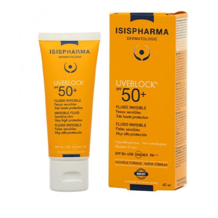 Isis Pharma Uveblock Spf50+ Fluido Con Color Sunscreen 40Ml