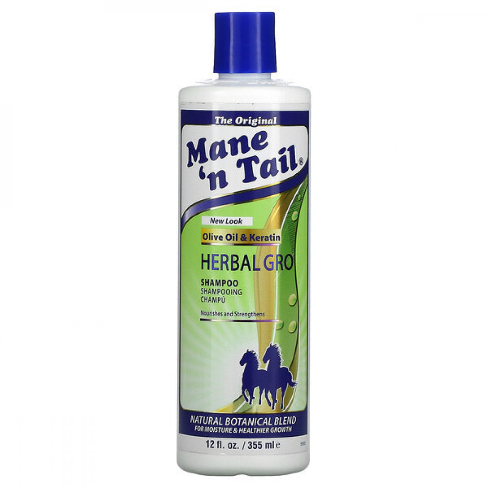 Mane Tail The Original Olive Oil Herbal Gro Shampoo 355Ml