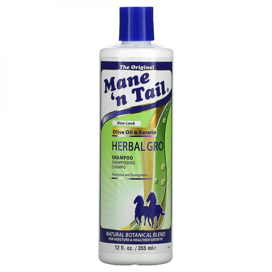 Mane Tail The Original Olive Oil Herbal Gro Shampoo 355Ml