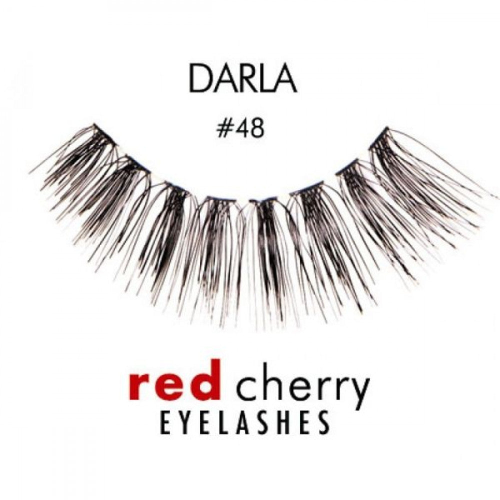 Red Cherry Eyelashes #48 Black