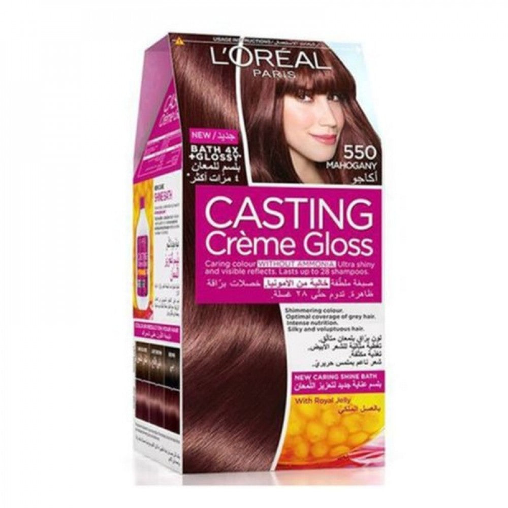Loreal Paris Casting Hair Color Light Brown 550