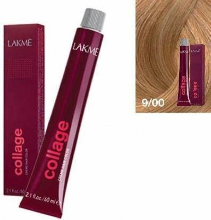 Lakme Collage Permanent Hair Color - Very Light Blonde - 9/00