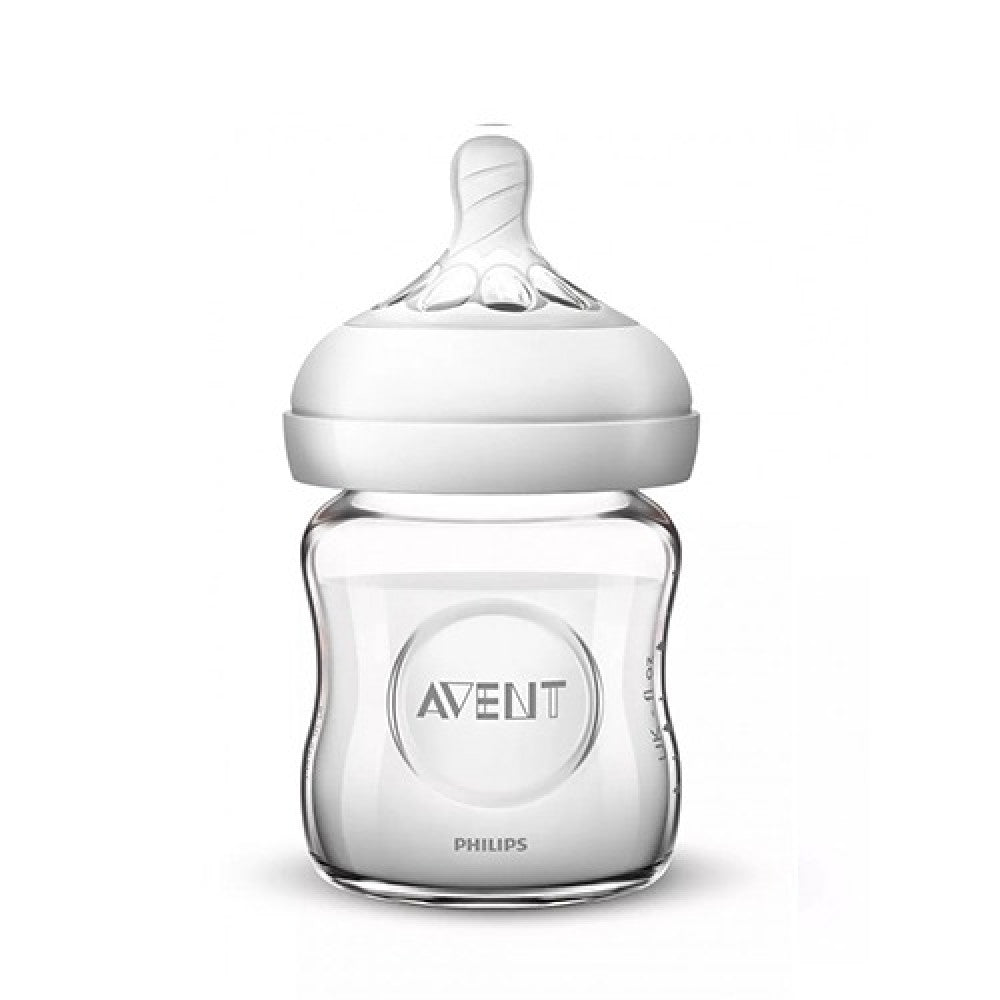 Avent Glass Feeding Bottle Natural 05117