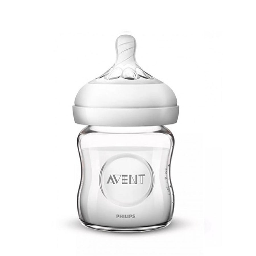 Avent Glass Feeding Bottle Natural 05117