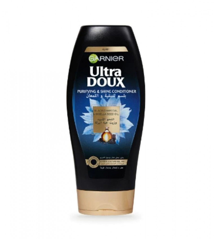 Garnier Ultra Doux Black Charcoal&Nigella Seed Oil Conditioner 400 Ml