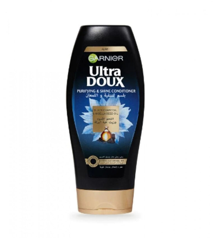 Garnier Ultra Doux Black Charcoal&Nigella Seed Oil Conditioner 400 Ml