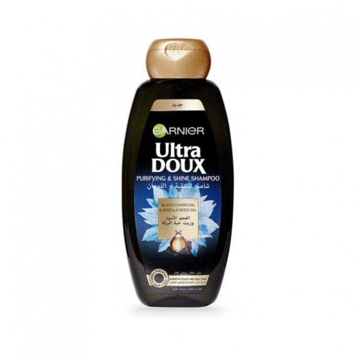 Garnier Ultra Doux Black Charcoal Nigella Se Shampoo 400Ml
