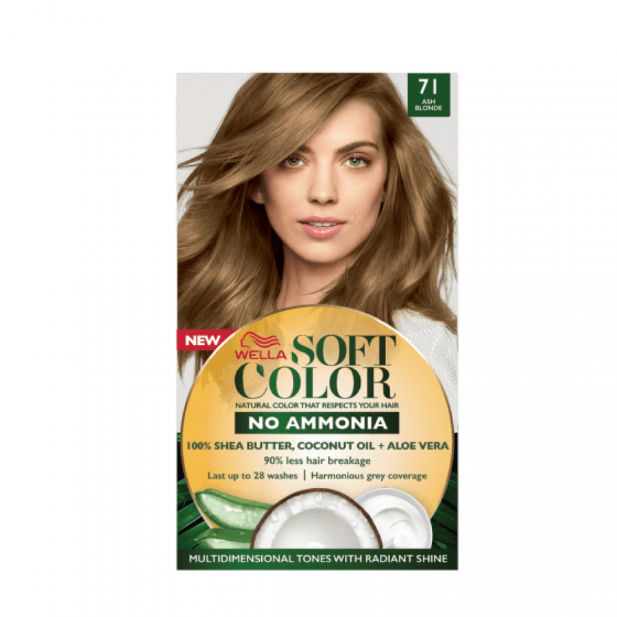 Wella Soft Hair Color 71 Ash Blonde