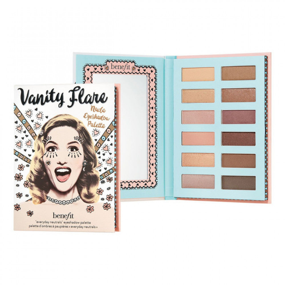 Benefit Vanity Flare Nude Eyeshadow Palette Tt623