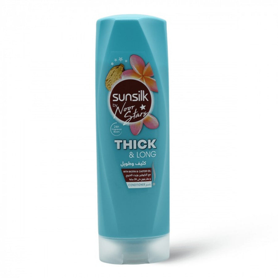 SUNSILK COND. THICK & LONG 350ML