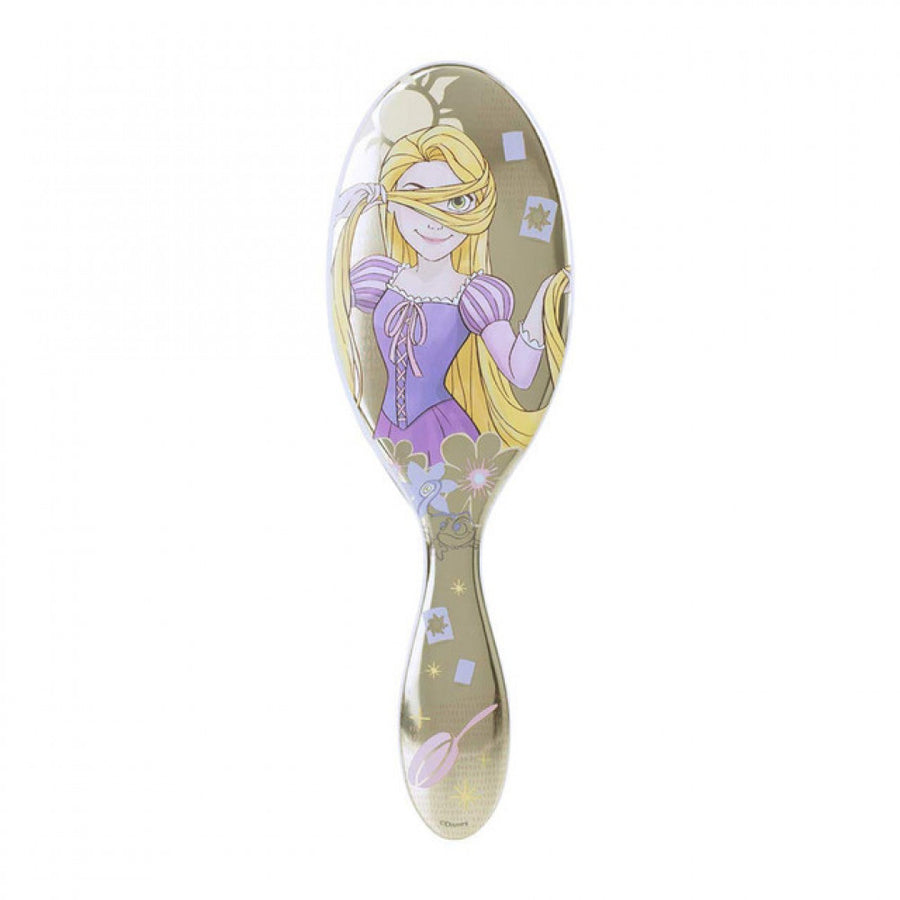 Wet Brush Hair Brush Princess Rapunzel Silver