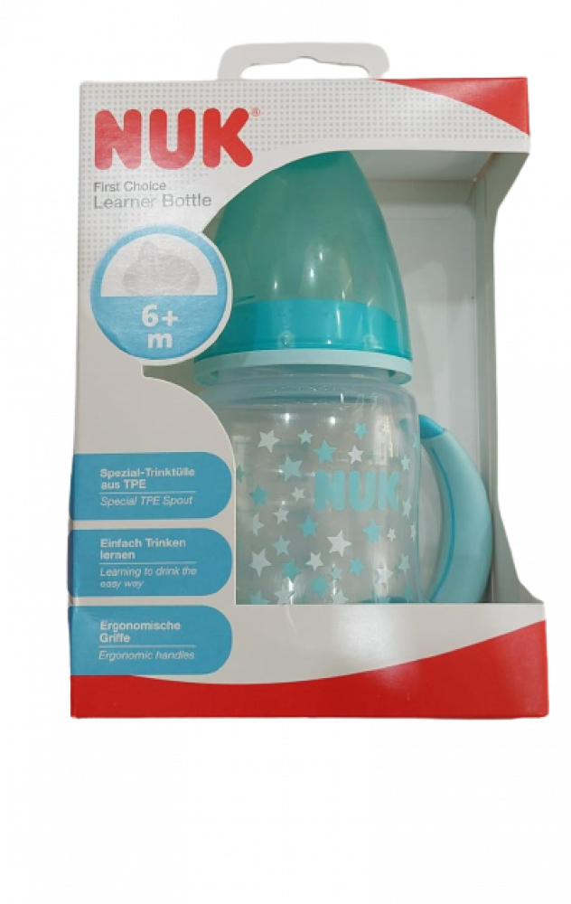 Nuk Fc Learner Bottle 6+M Tpe150Ml With 2 Hand