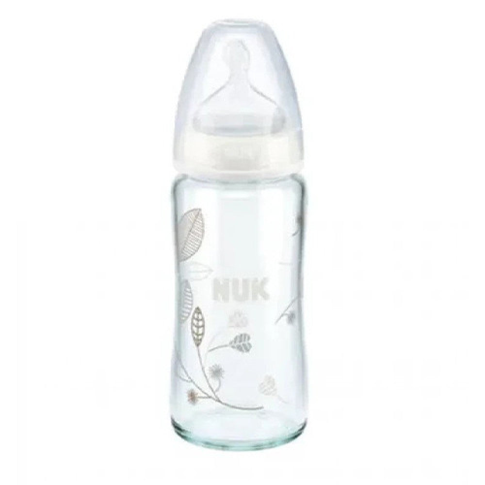 Nuk Fc Glass 0-6M Silicon 240Ml