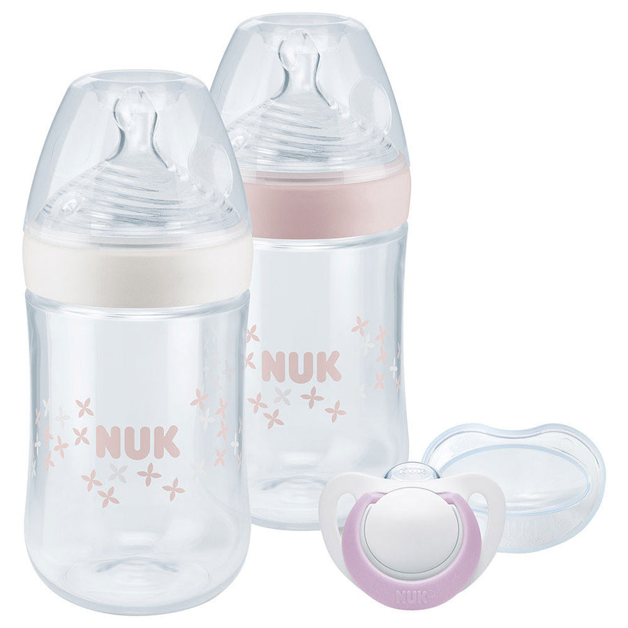 Nuk Nature Sense Twin Set Pink