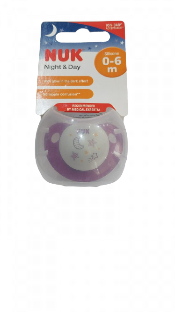 Nuk Night & Day Pacifier 0-6M -3472