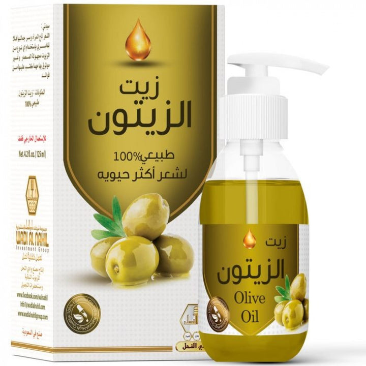 Wadi Al-Nahil olive oil for the body 125 ml