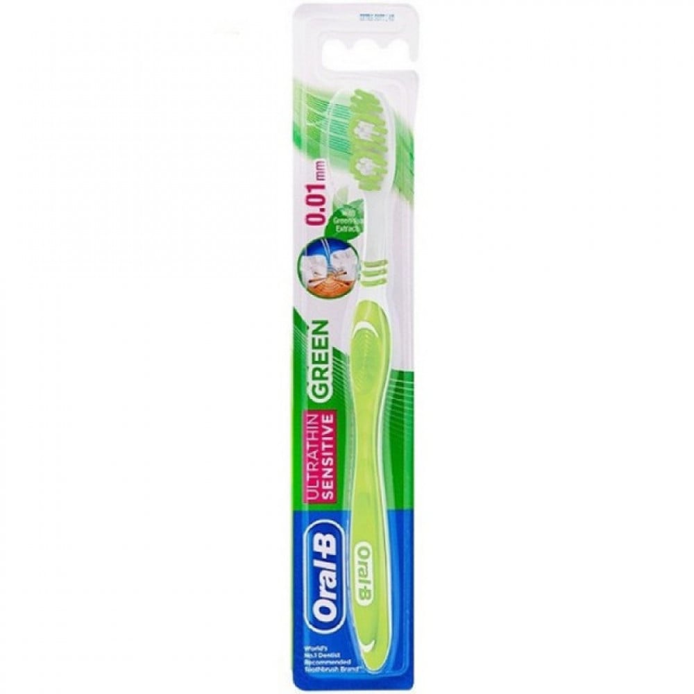 Oral-B Ultrathin Sensitive Green Tooth Brush