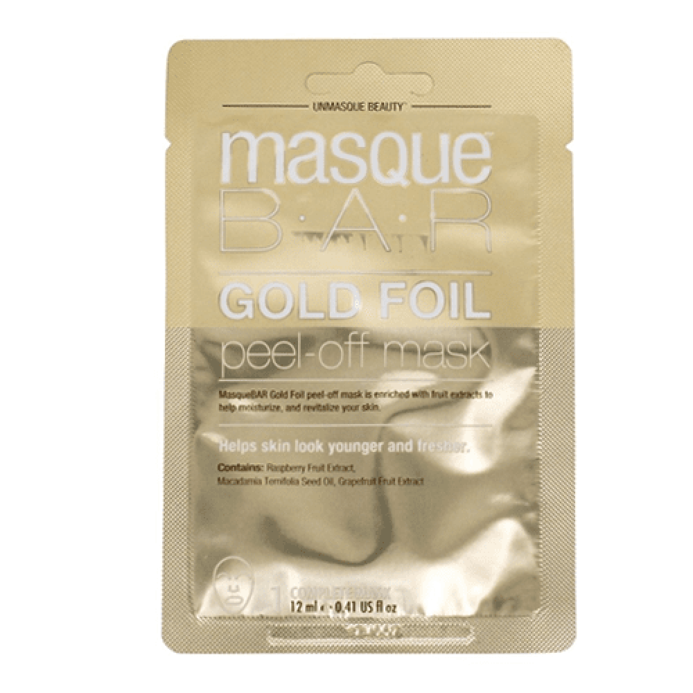 B.A.R Masque Gold Foil 1 Mask 12Ml