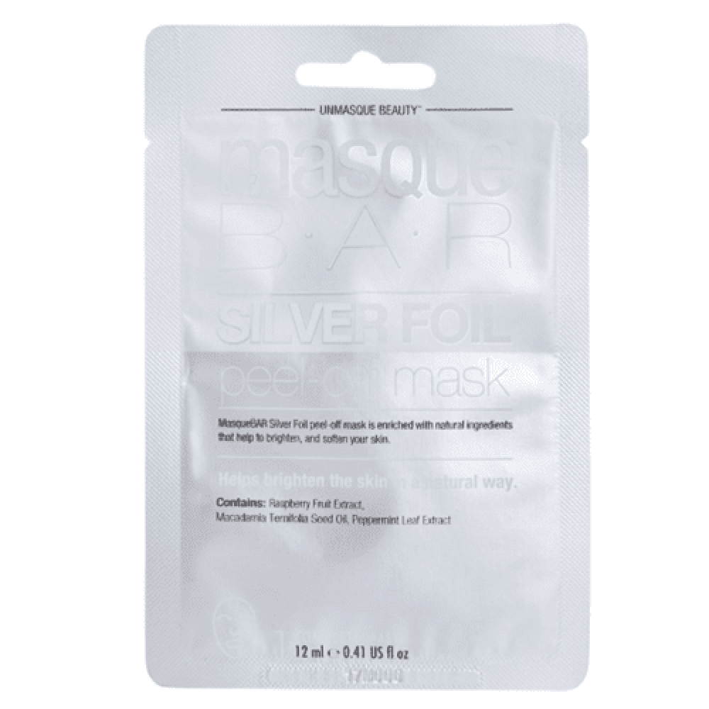 B.A.R Masque Silver Foil 1 Mask 12Ml