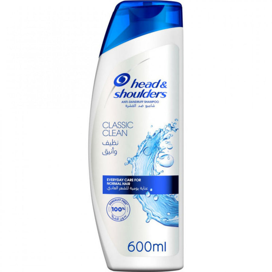HEAD&SHOULDERS CLASSIC CLEAN SHAMPOO 600ML
