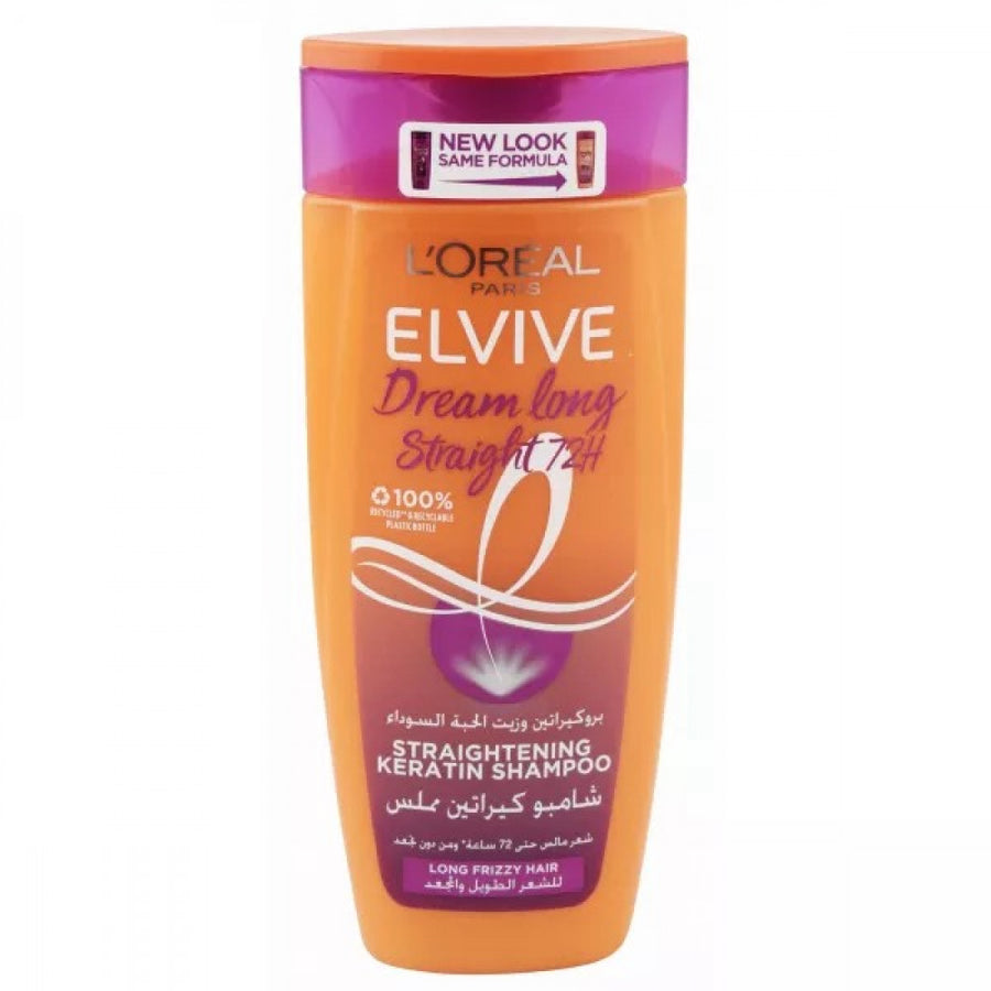 LOREAL ELVIVE DREAM LONG STRAIGHT 72H KERATIN SHAMPOO 200 ML