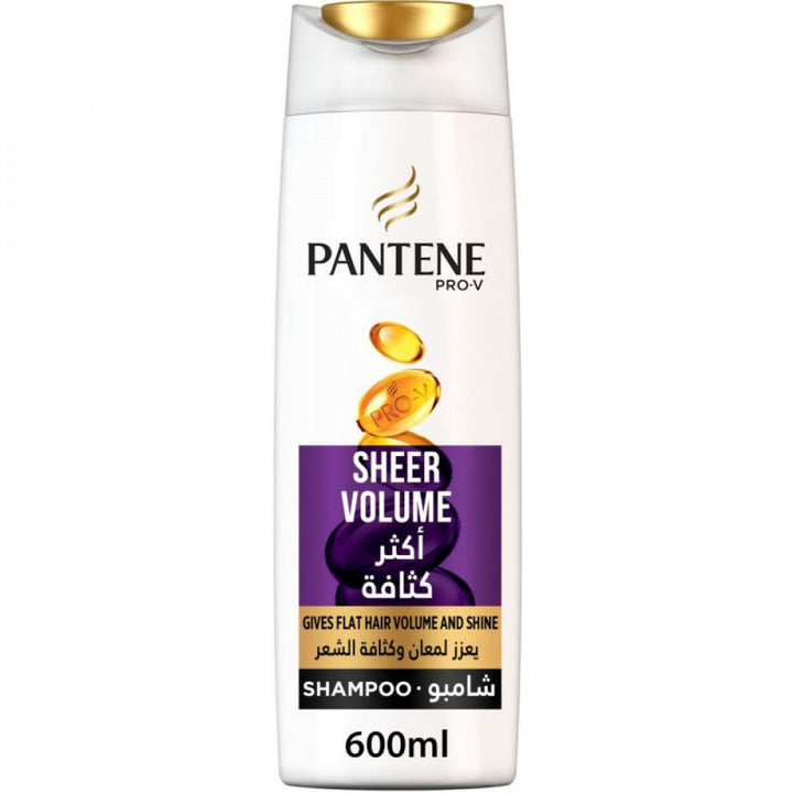 PANTENE SHEER VOLUME SHAMPOO 600ML
