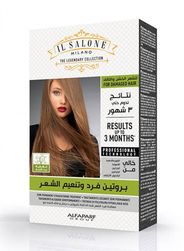 Il Salone Protein Straightening Kit Damaged Hair