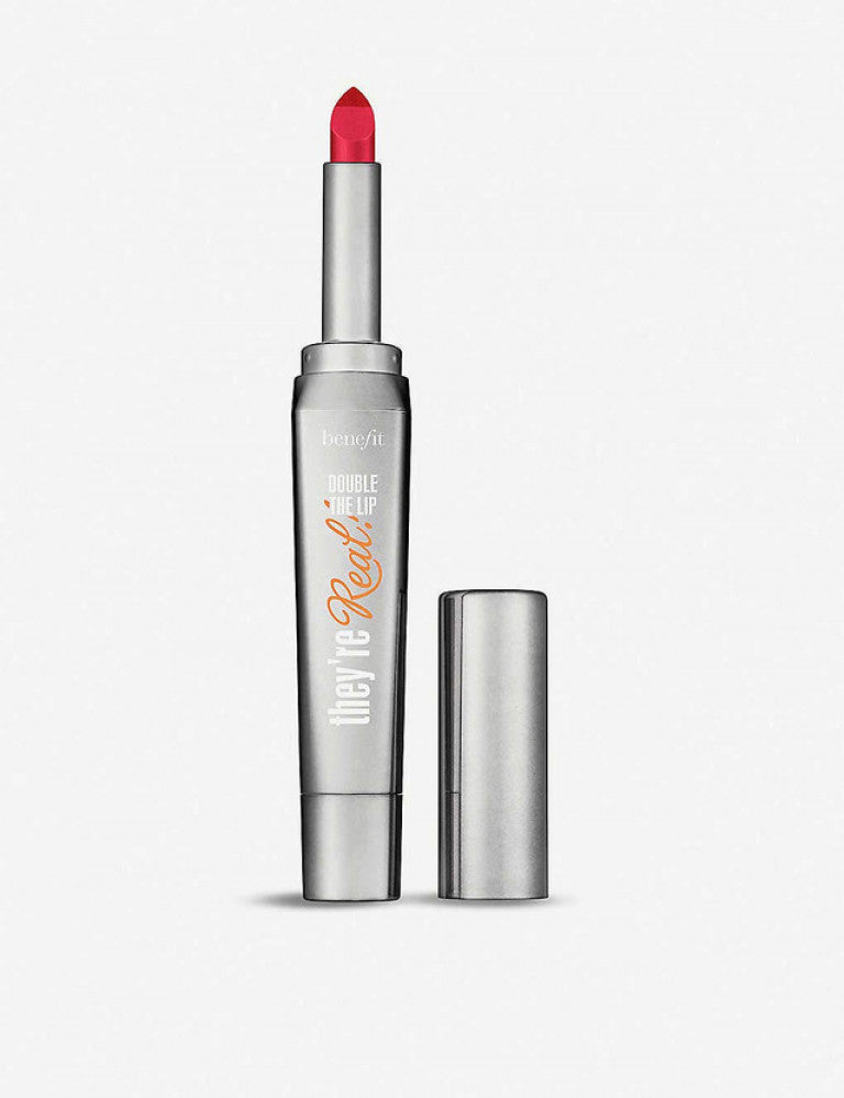 Benefit Double The Lip Revved-Up Red