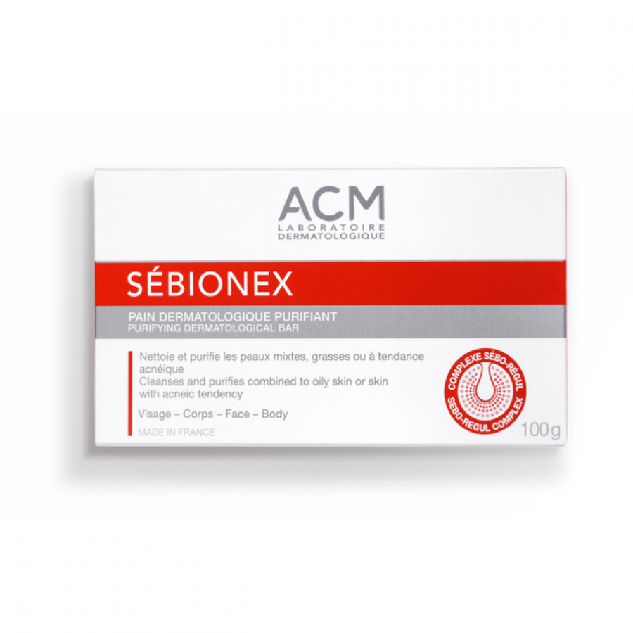 Acm Sebionex Purifying Dermatological Soap 100Gm
