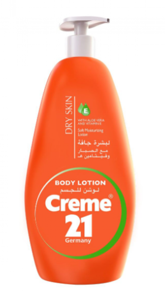 Cream 21 - Body Lotion for Dry Skin 600 ml