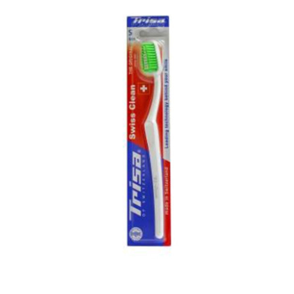 Trisa Swiss Clean Soft+Travel Cap Tooth Brush