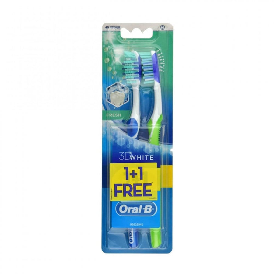 Oral-B 3D White 1+1 Free -709 Tooth Brush