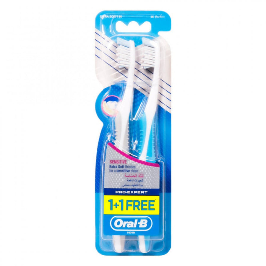 Oral-B Extra Soft Sensitive Pro-Expert 1+1 Free Tooth Brush