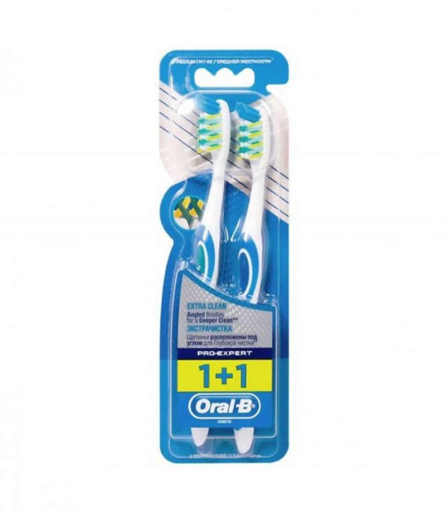Oral-B Extra Clean Pro-Expert 1+1 Free-235 Tooth Brush