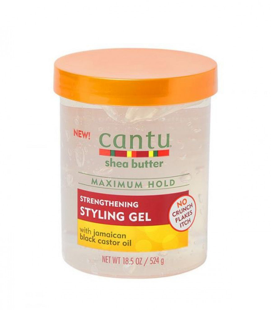 Cantu Maximum Hold Strengthening Styling Gel 524Gm