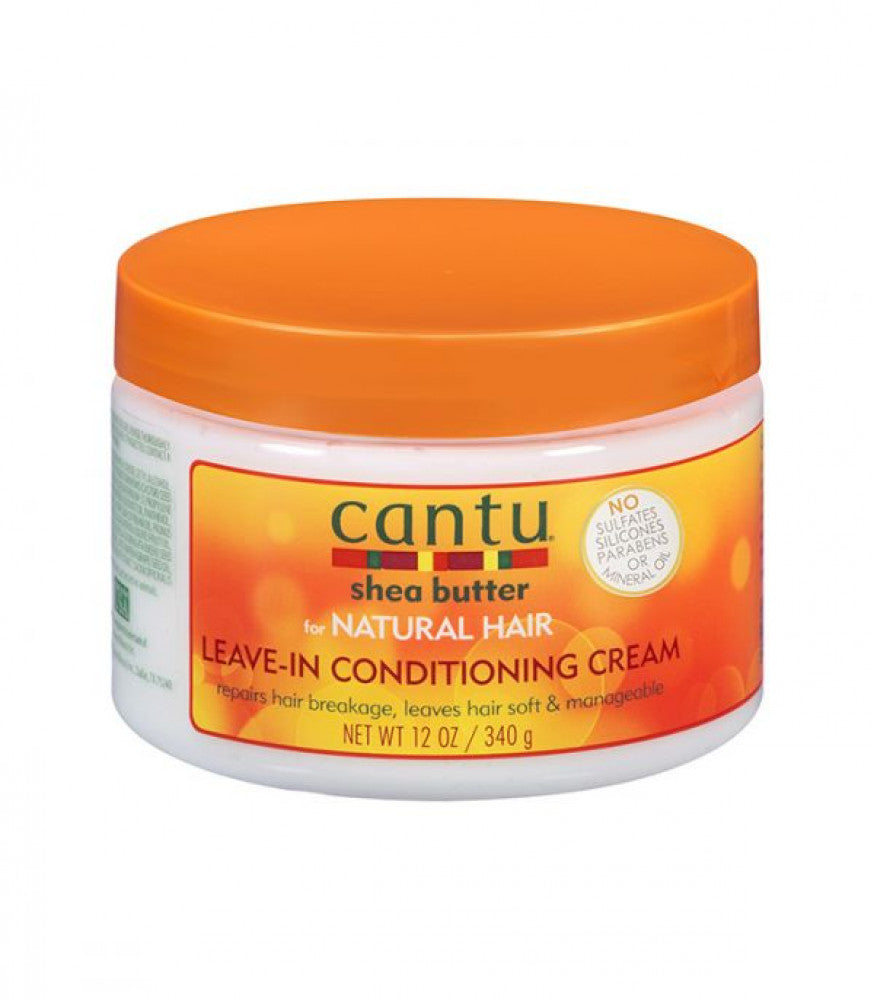 Cantu Shea Butter Leave-In Conditioner + Cream 340Gm